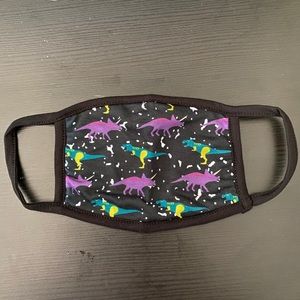 Dinosaur print boy’s mask